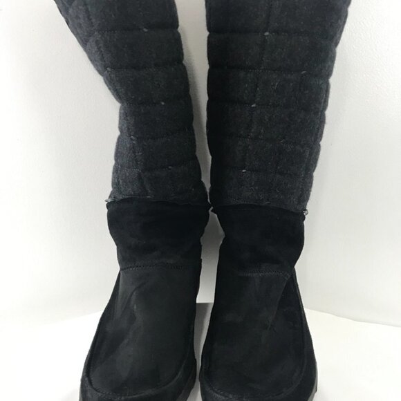 Cushe Quilted Suede Winter Boots - Picture 2 of 11